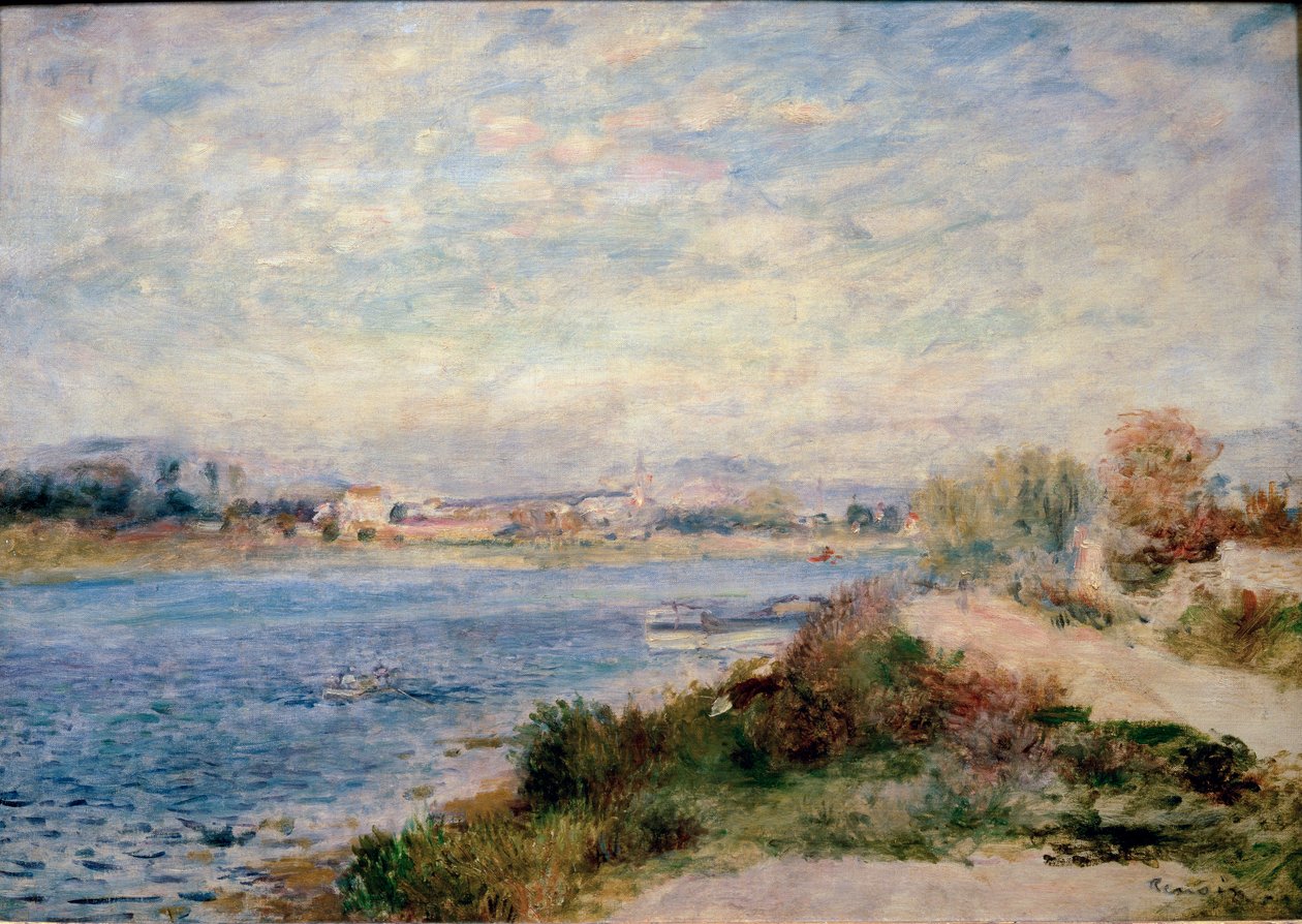 Seina v Argenteuil od Pierre-Auguste Renoir
