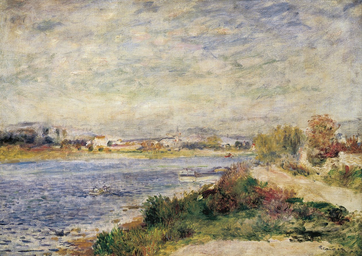 Seina v Argenteuil, Pierre-Auguste Renoir od Pierre Auguste Renoir