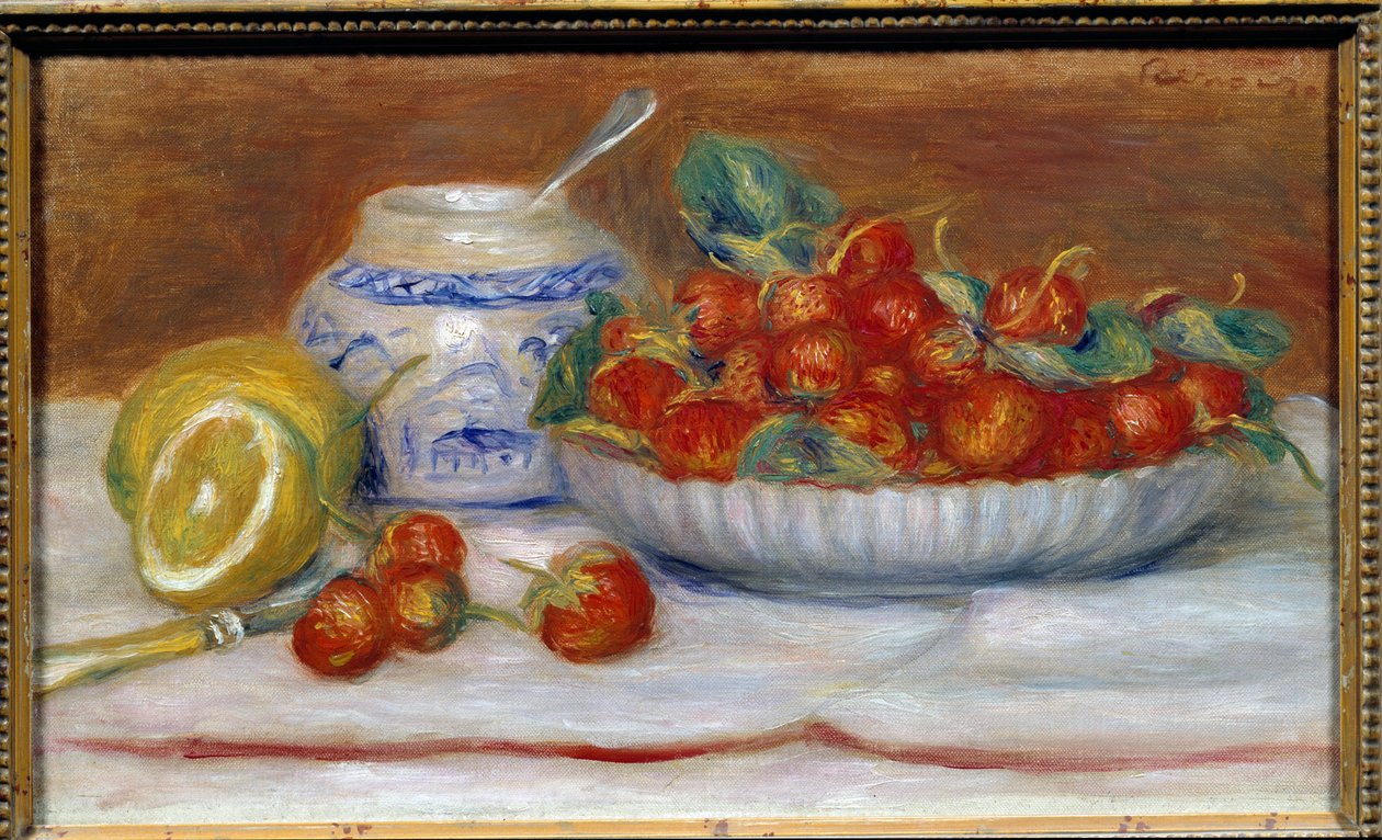 Obraz Jahody od Pierra Auguste Renoira (1841-1919) od Pierre Auguste Renoir