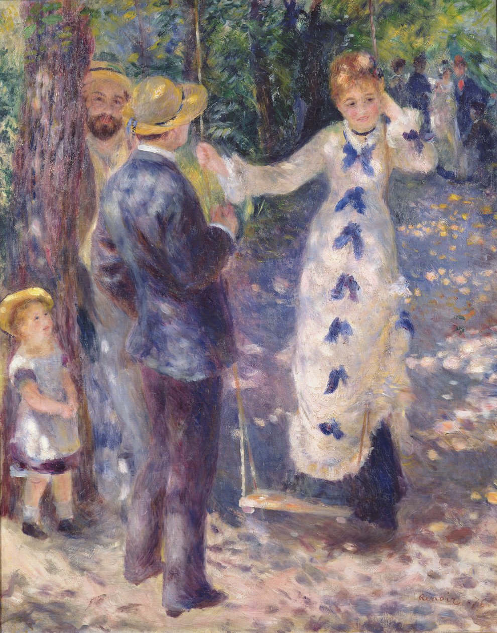 Houpačka od Pierre Auguste Renoir