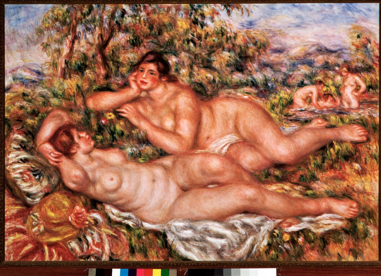 Lázeňští (olej na plátně od Pierre Auguste Renoir