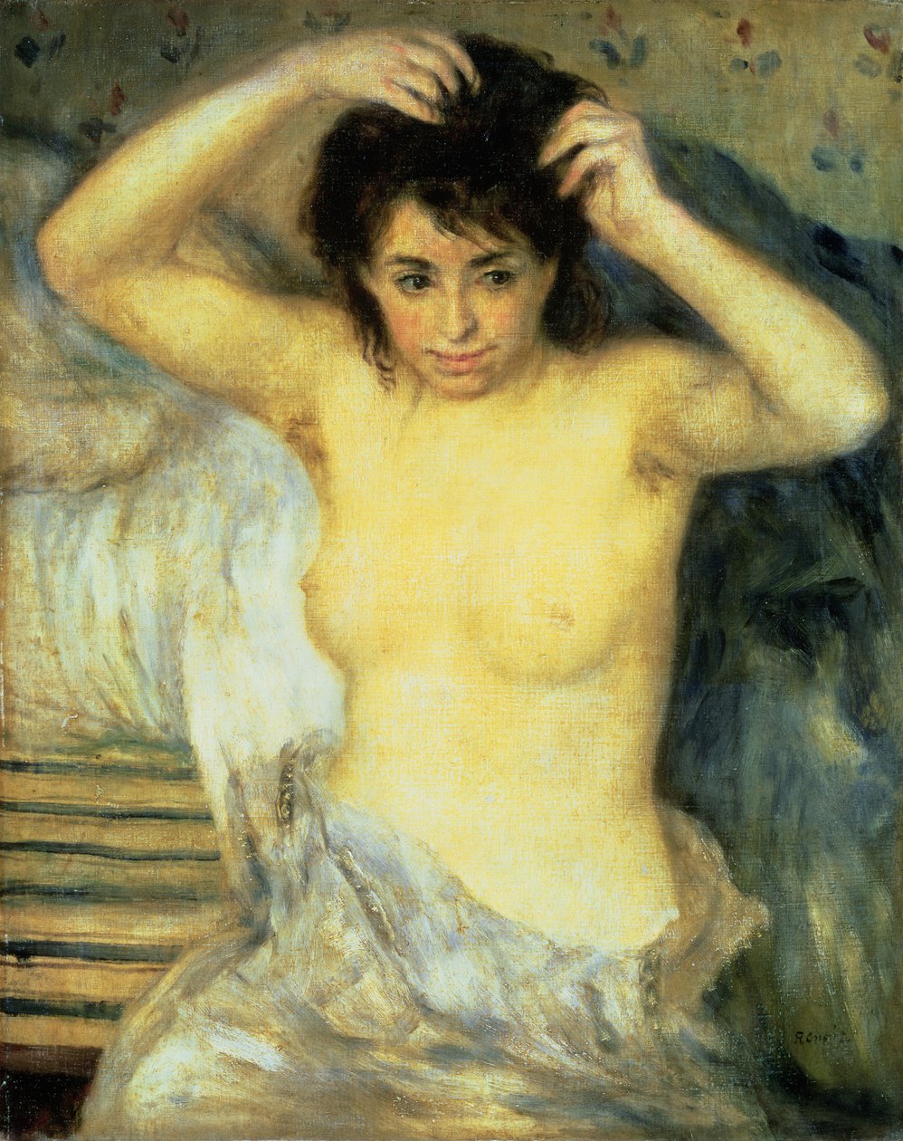 Torzo aneb Před koupelí, cca 1873-75 (olej na plátně) od Pierre Auguste Renoir