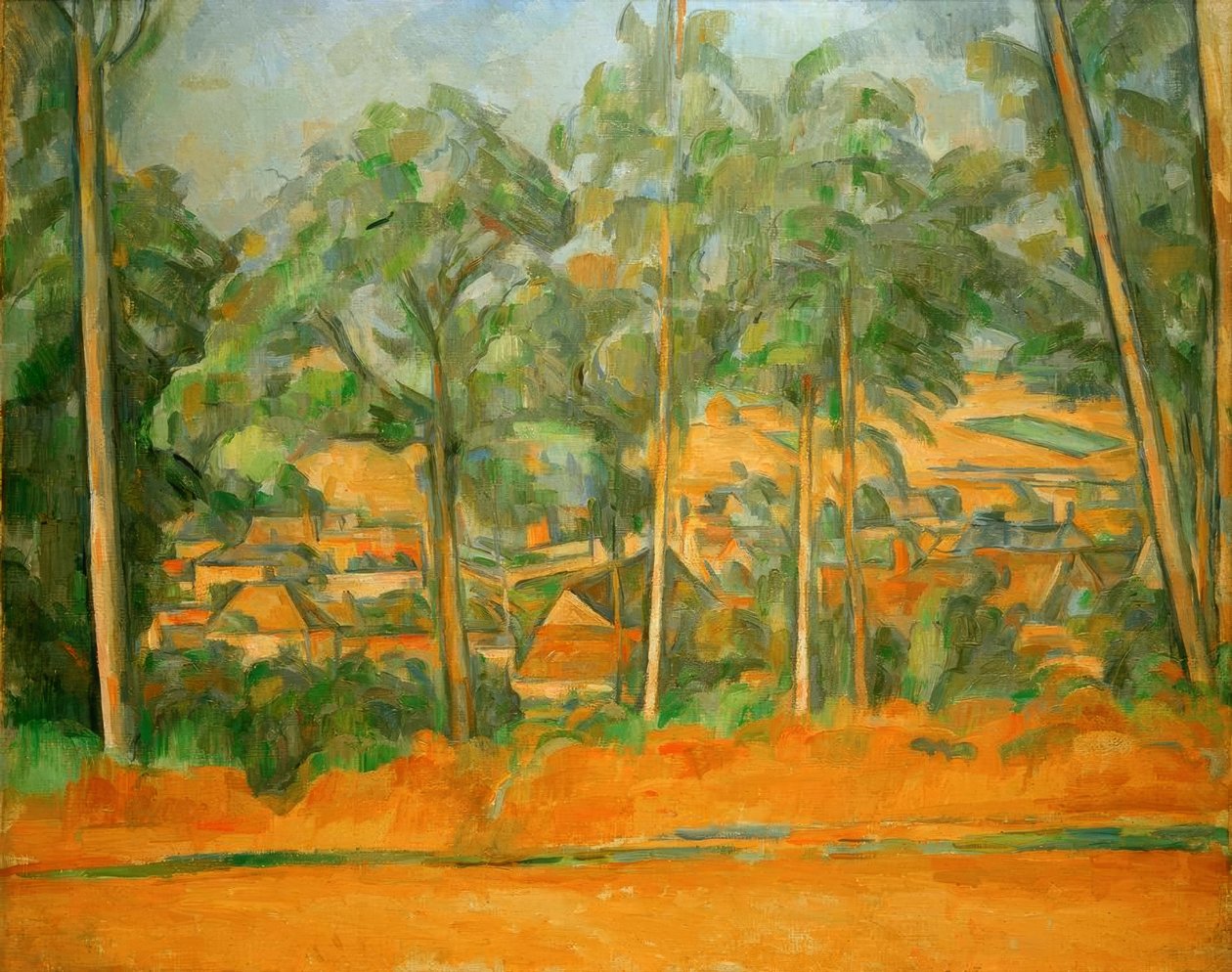 Hlava mladé ženy (Portrét Gabrielle) od Pierre Auguste Renoir