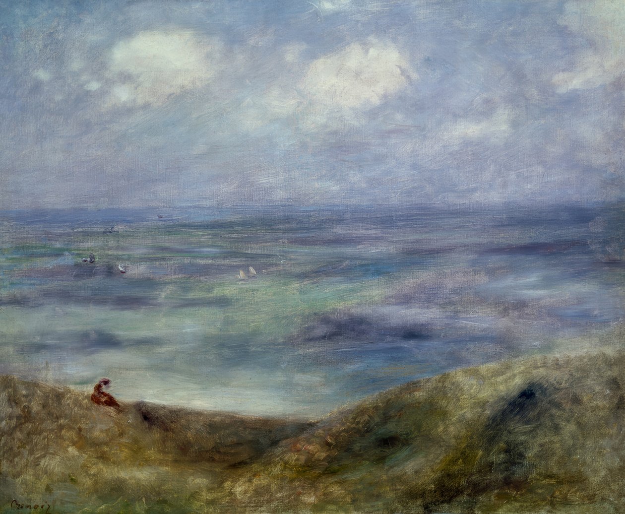 Výhled na moře, Guernsey od Pierre Auguste Renoir