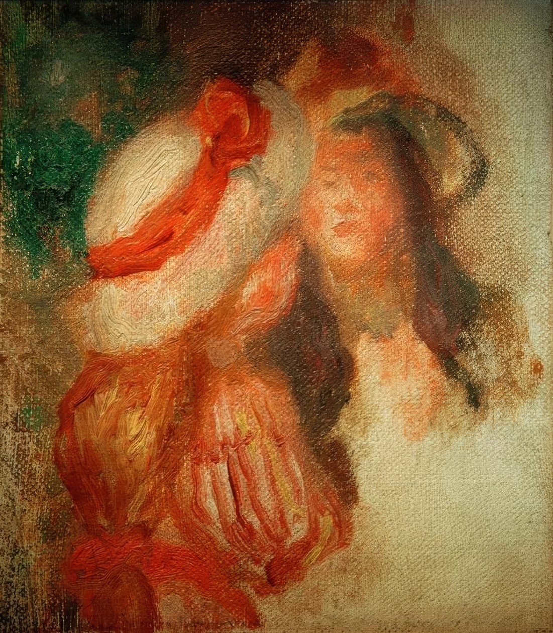 Dvě malé holčičky od Pierre Auguste Renoir