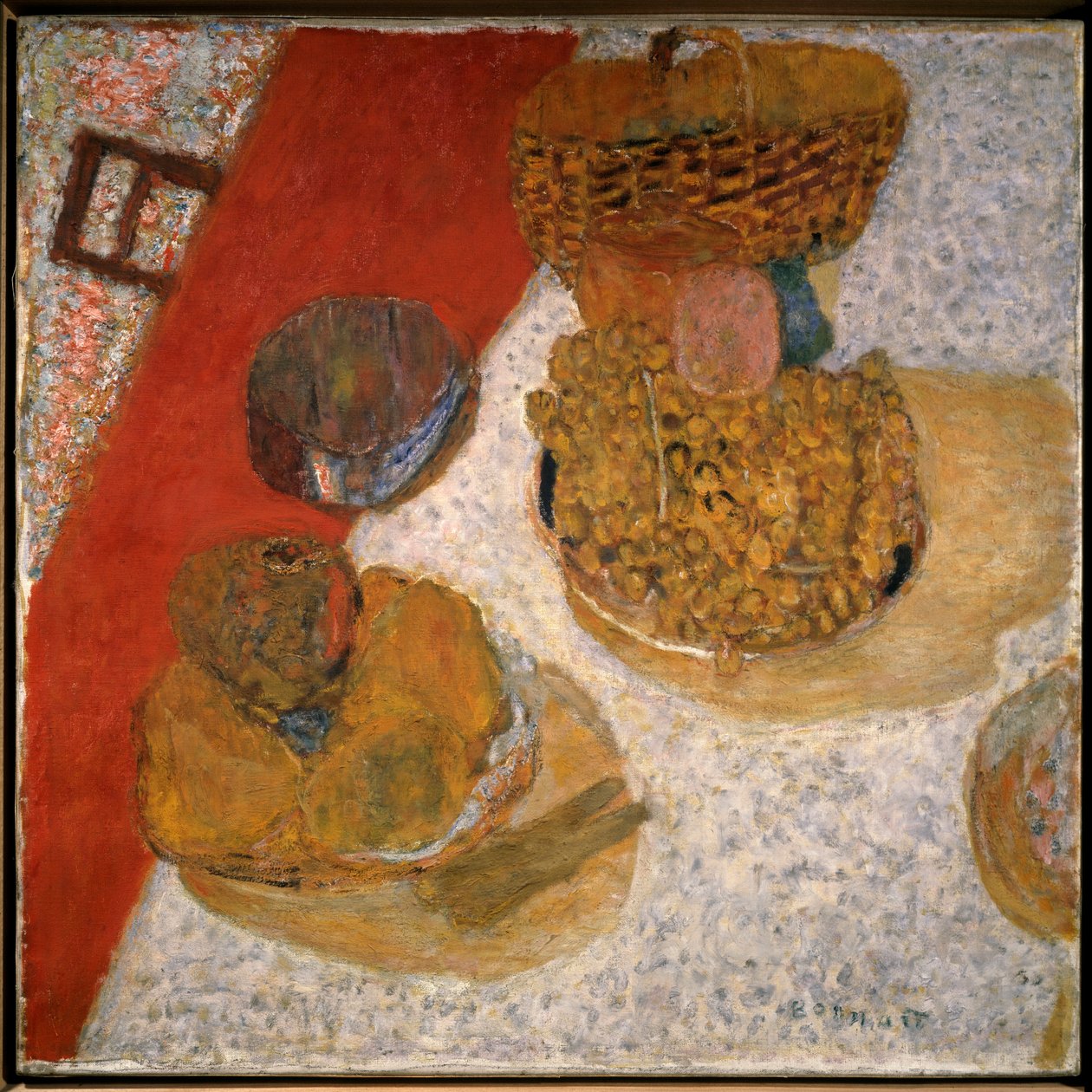 Rohový stůl Obraz Pierra Bonnarda (1867-1947) 1935 Paříž, musee national d