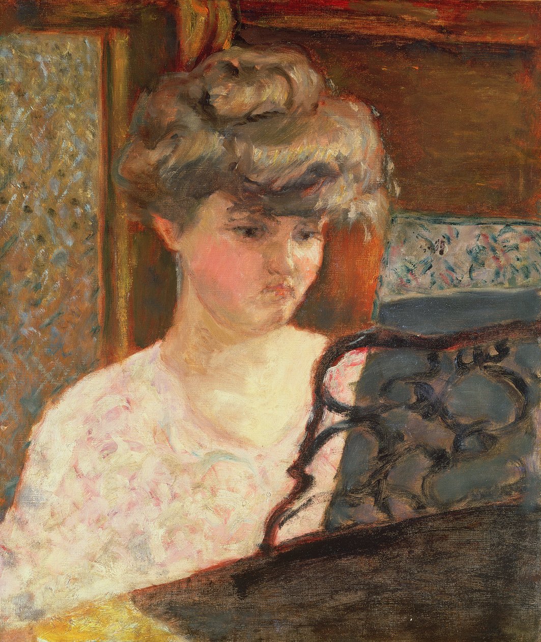 U klavíru, 1902 od Pierre Bonnard
