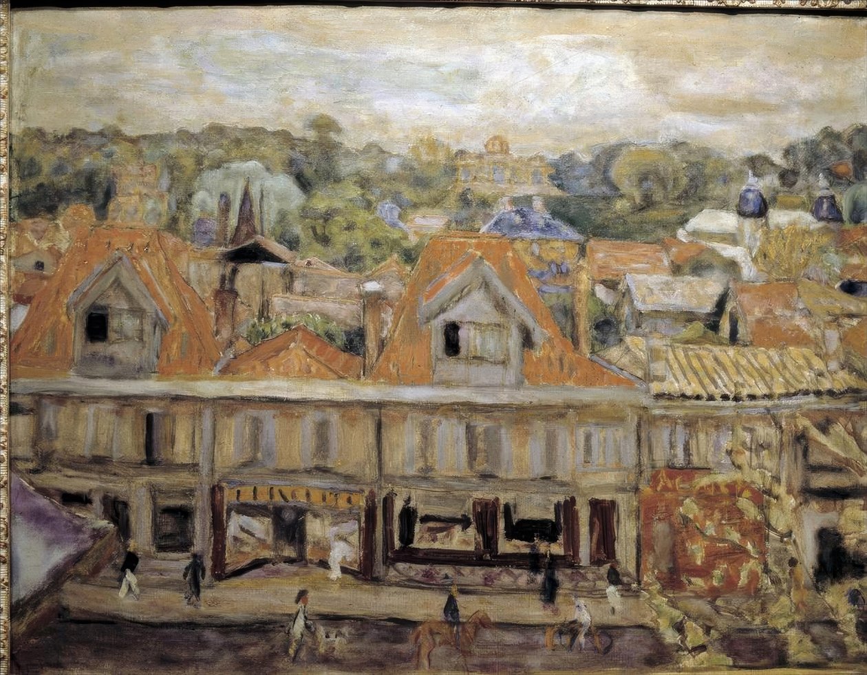 ARCACHON STREET od Pierre Bonnard