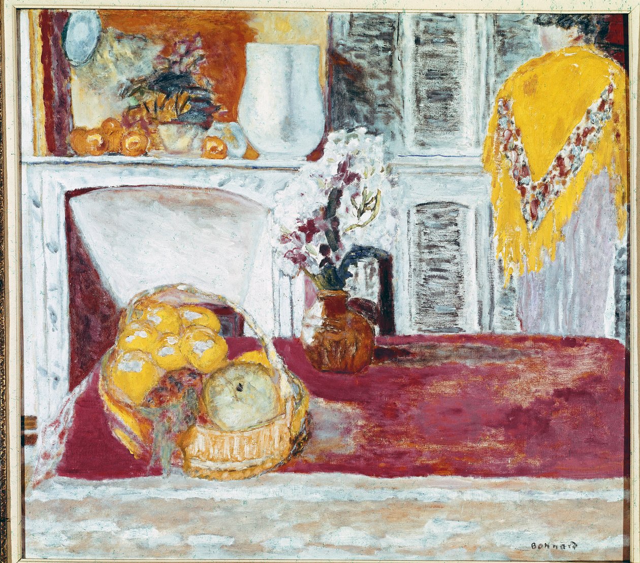 Jídelní kout v Le Cannet (Jídelní kout) od Pierre Bonnard