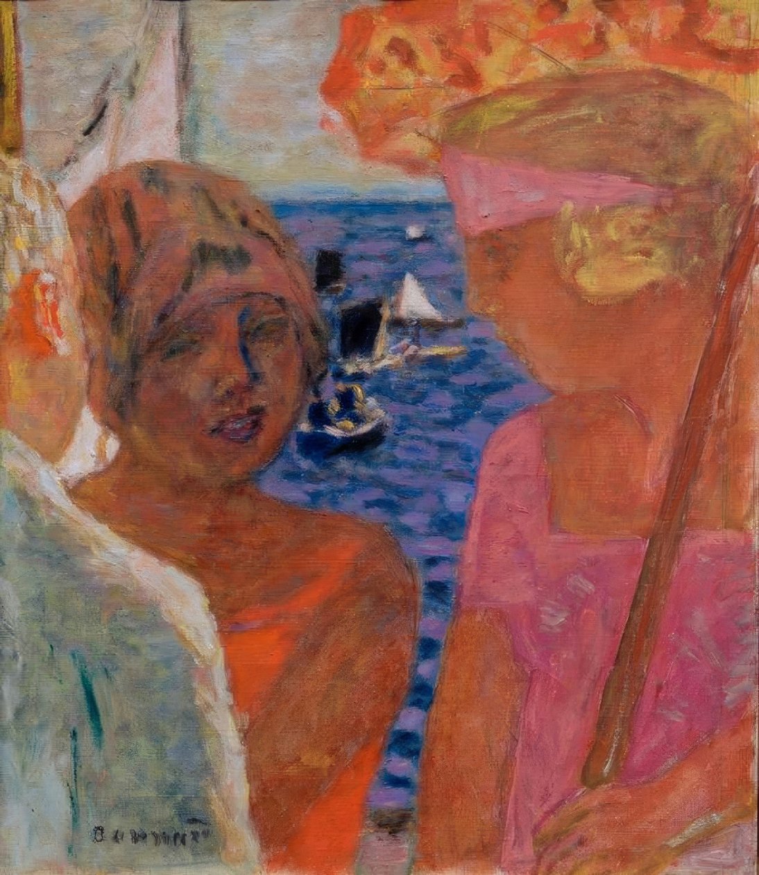 Rozhovor v Arcachonu od Pierre Bonnard