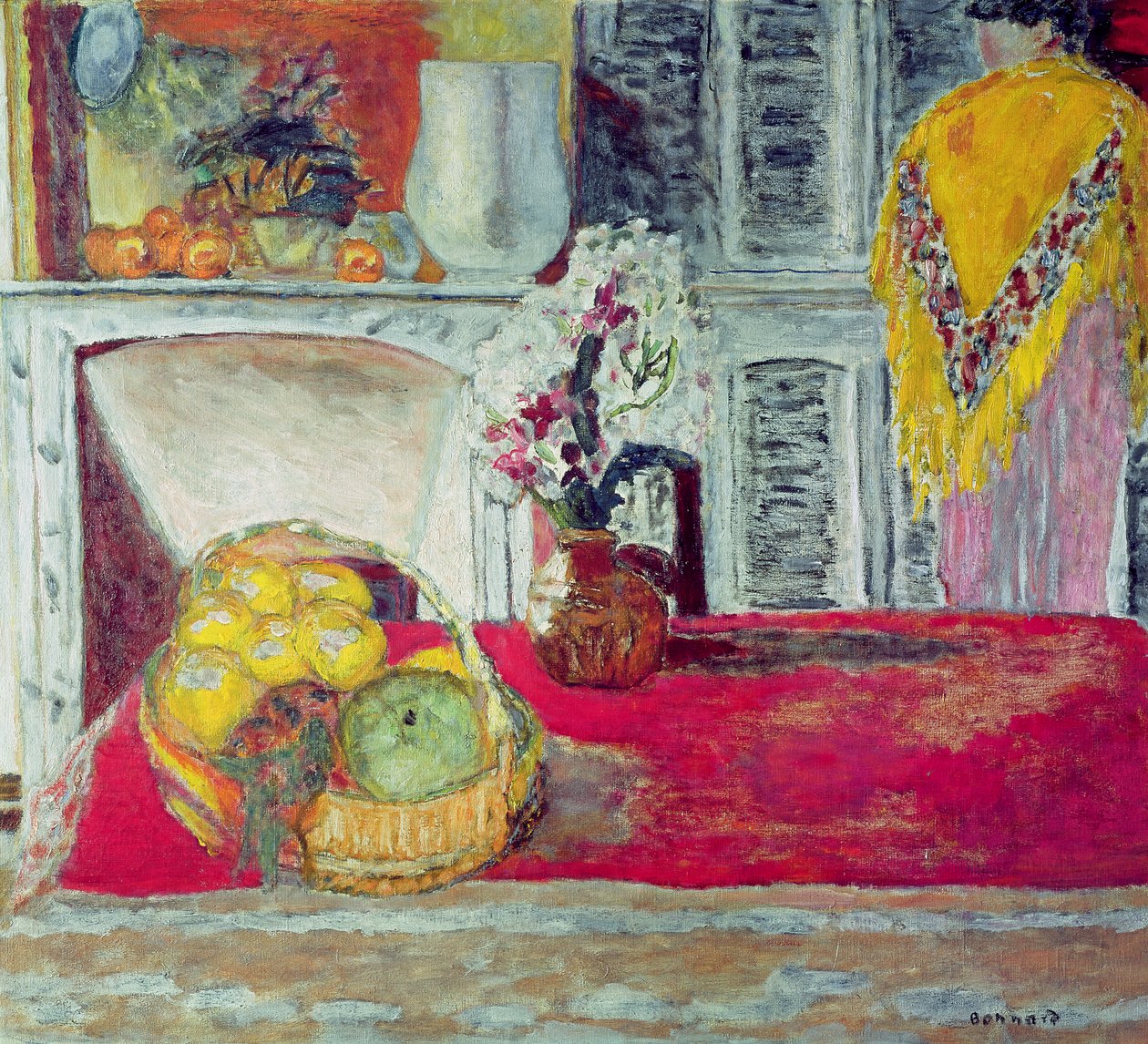 Roh jídelny v Le Cannet, kolem roku 1932 od Pierre Bonnard