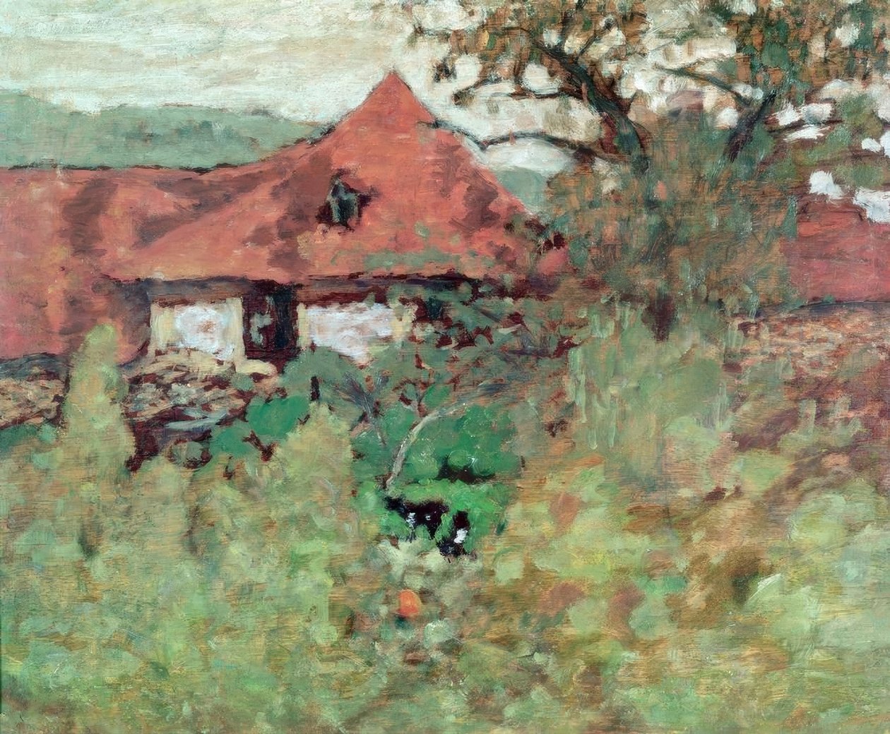 střechy od Pierre Bonnard