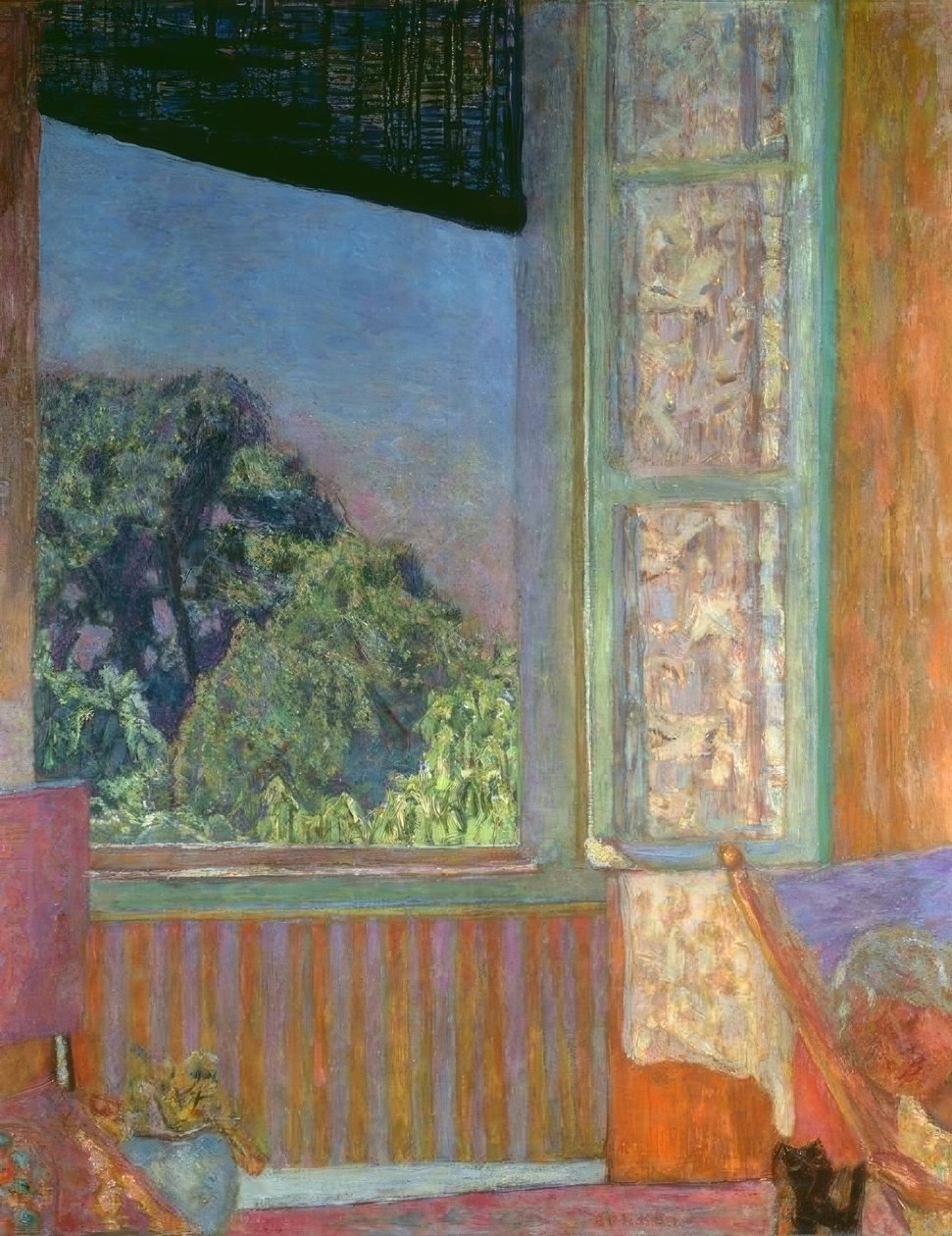 Otevřené okno od Pierre Bonnard