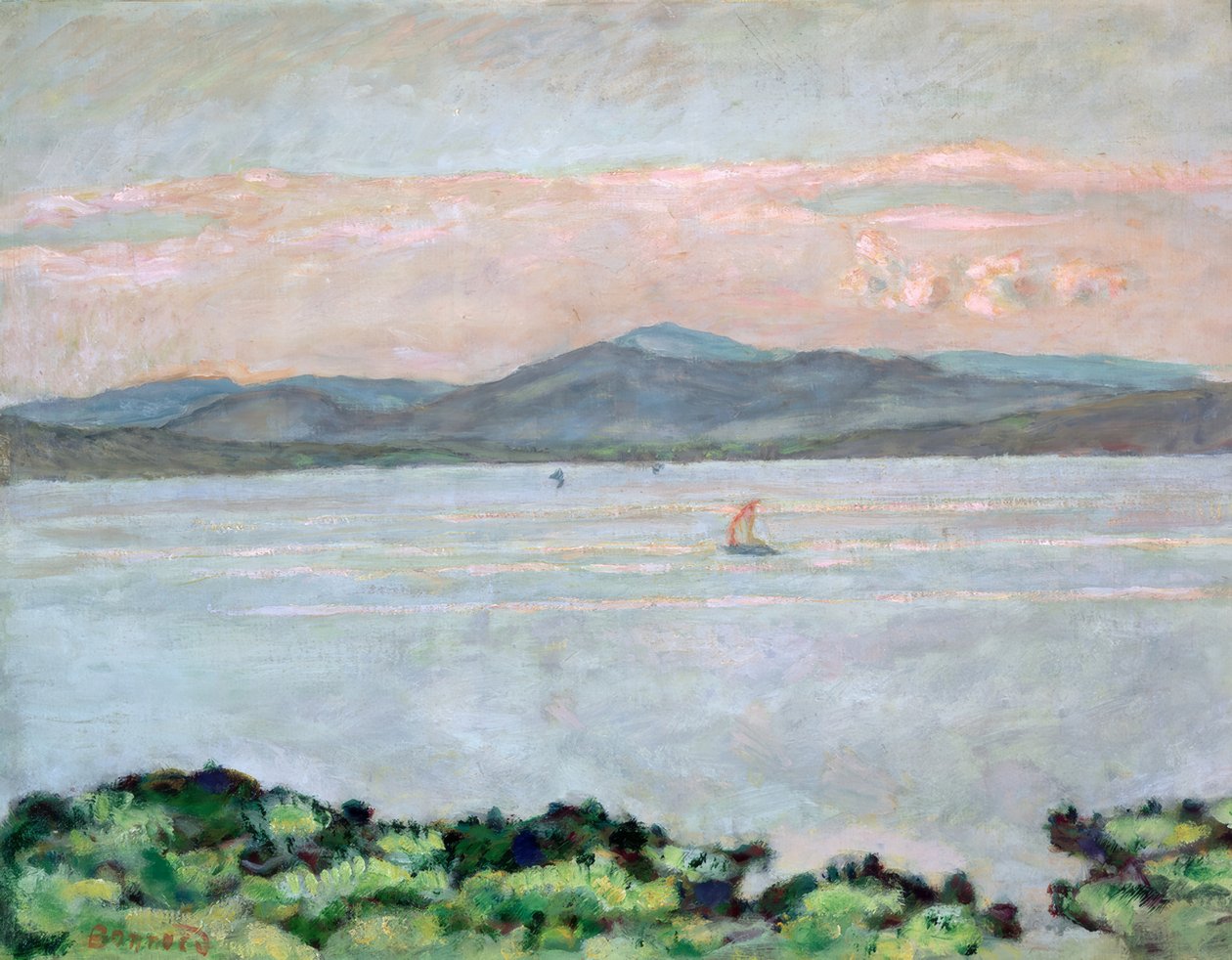 Záliv Saint-Tropez od Pierre Bonnard