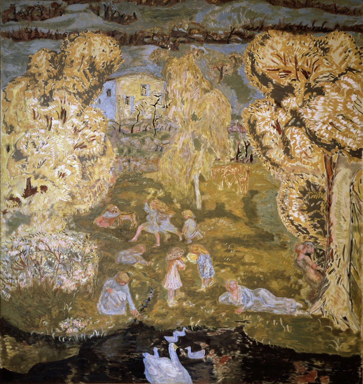 Předjaří na venkově. 1912 (olej na plátně) od Pierre Bonnard