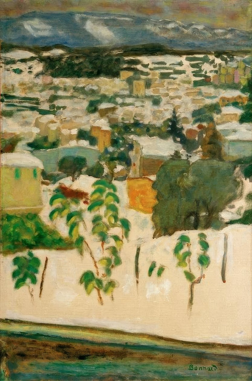 Sněhový efekt od Pierre Bonnard