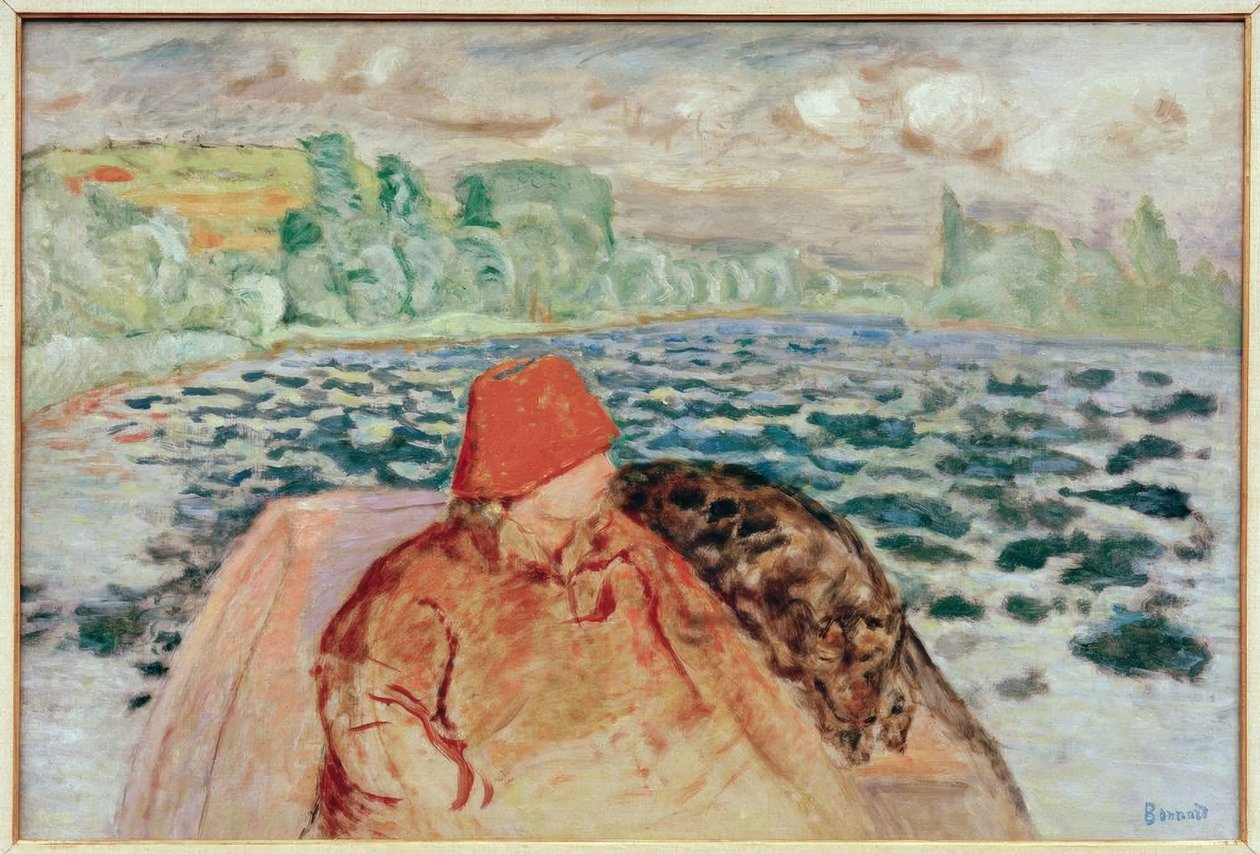 Kánoí od Pierre Bonnard