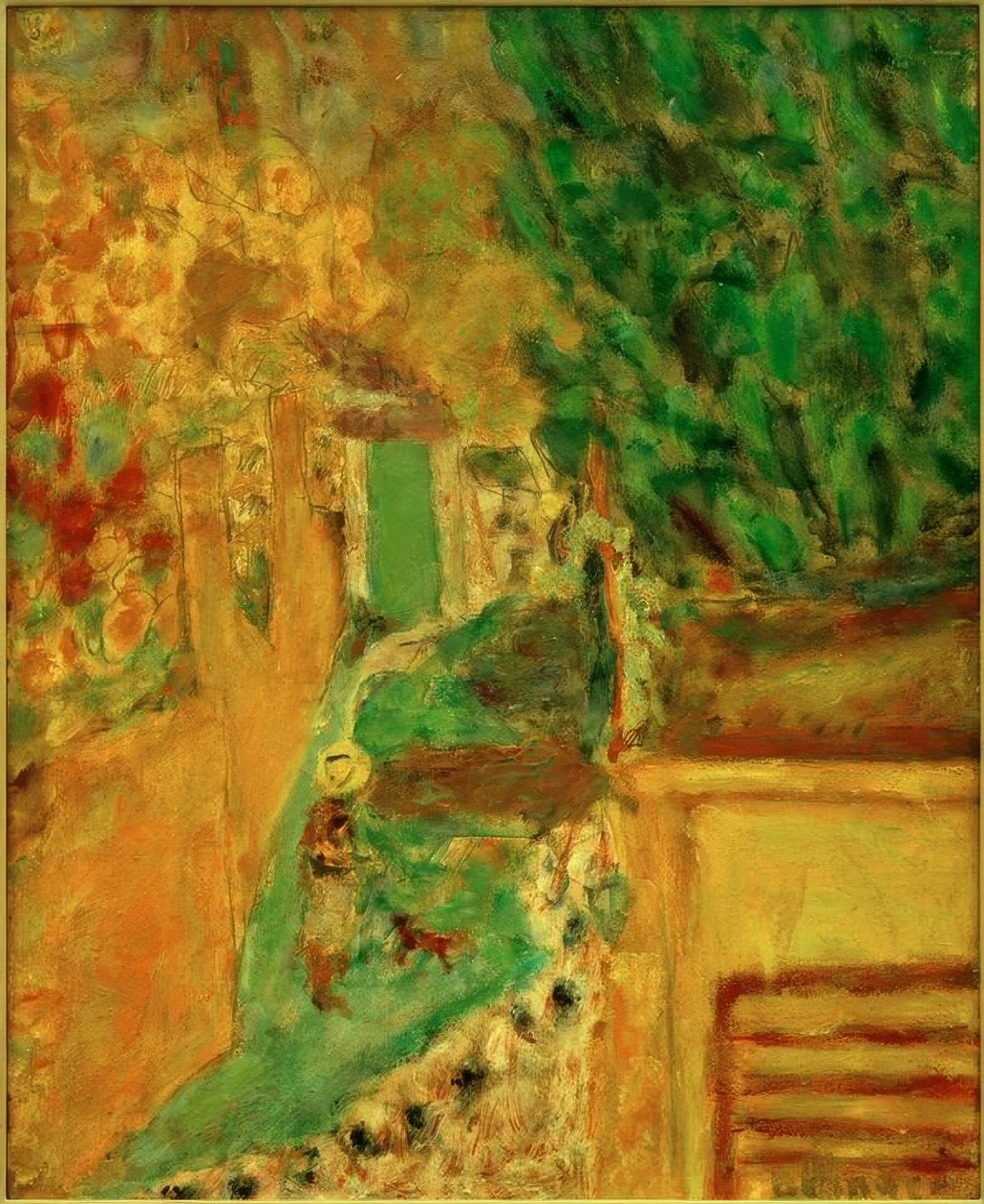 Schodiště v Le Cannet (Treppe v Le Cannet) od Pierre Bonnard