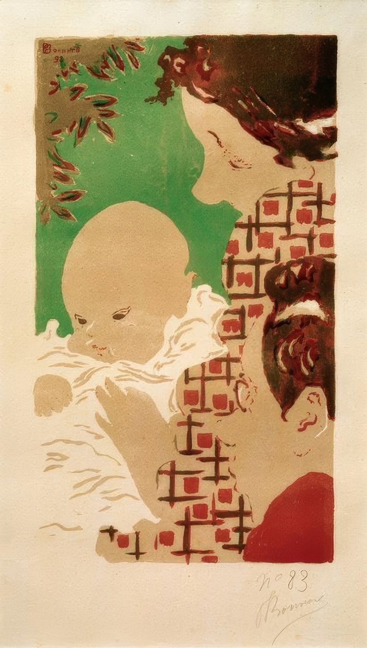 Rodinná scéna od Pierre Bonnard