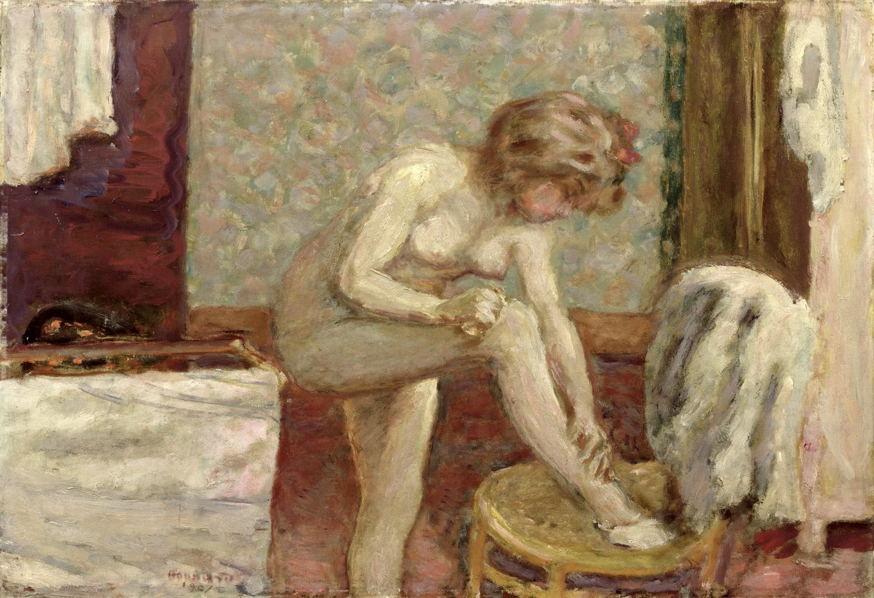 V umývárně, 1907 od Pierre Bonnard