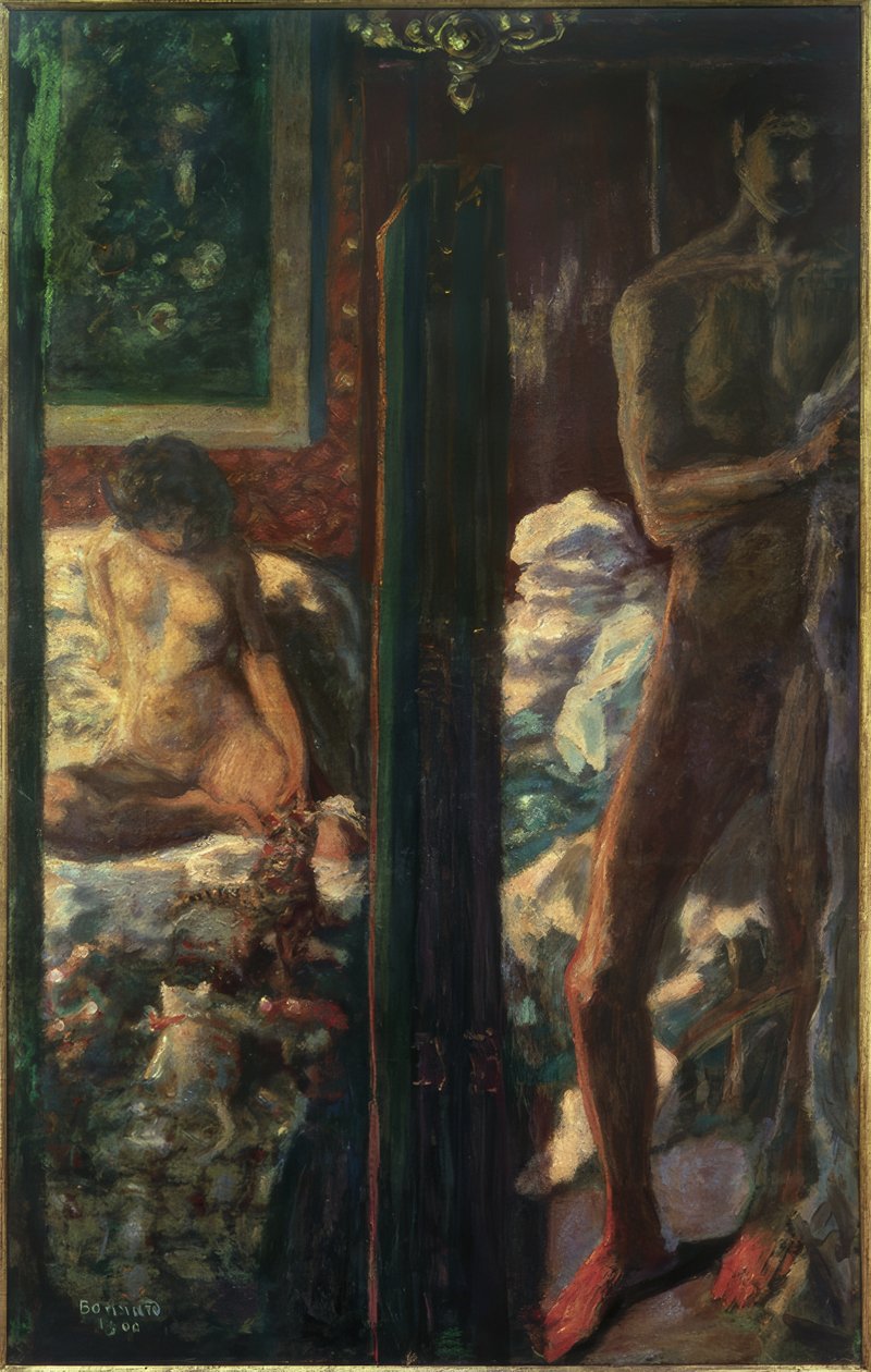 Muž a žena od Pierre Bonnard