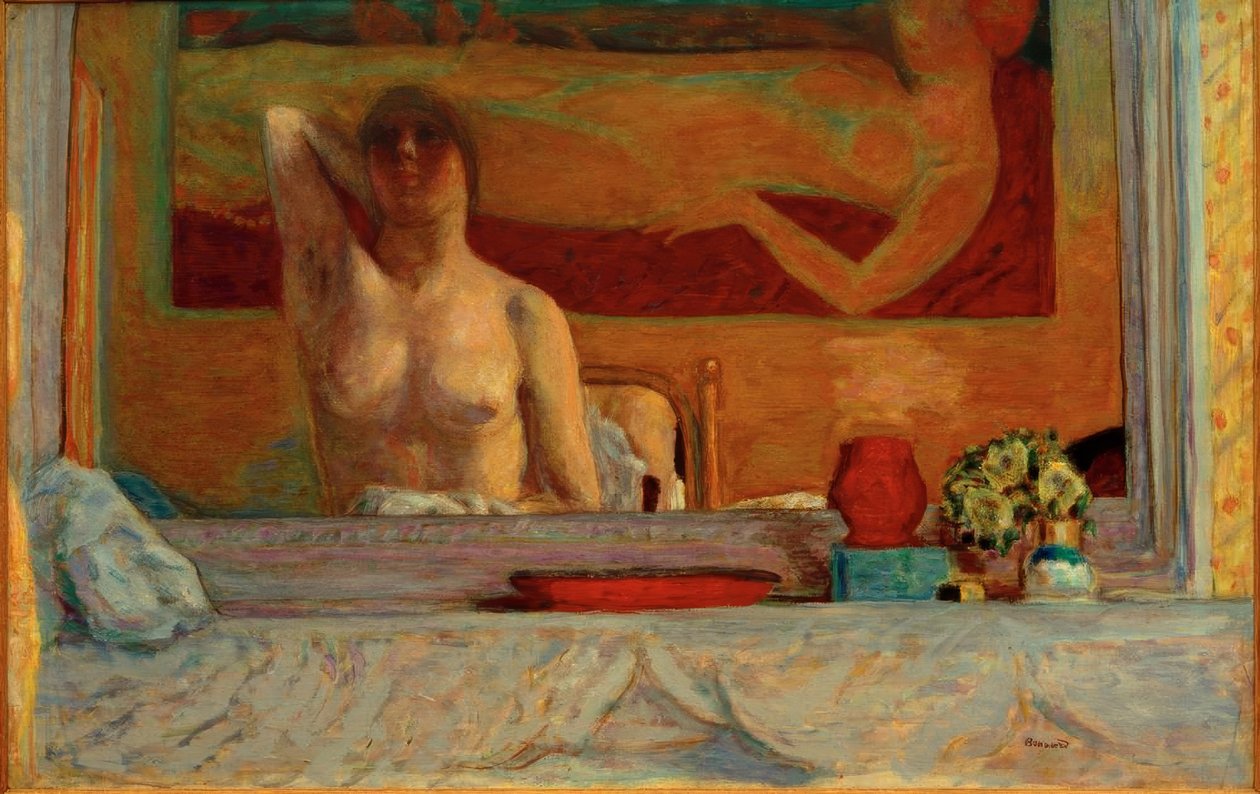 La Cheminée (žena na toaletě) “ od Pierre Bonnard