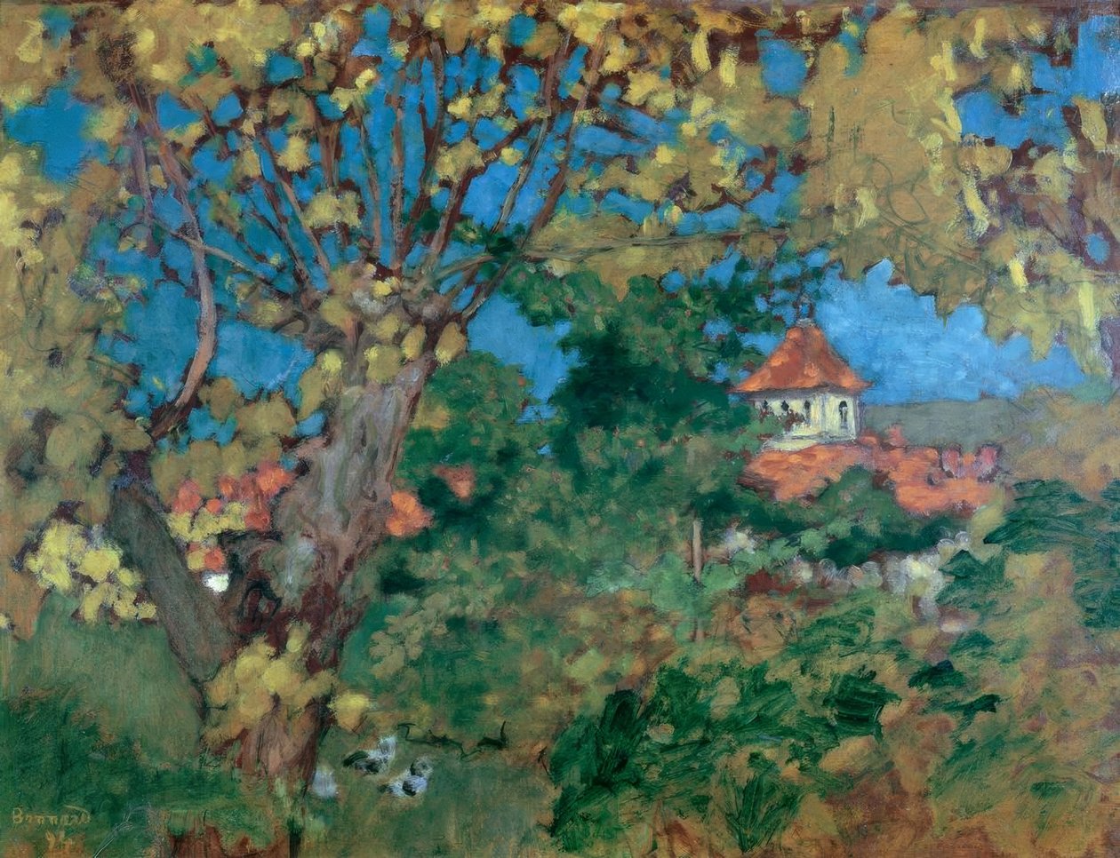 Dům Grand-Lempů od Pierre Bonnard