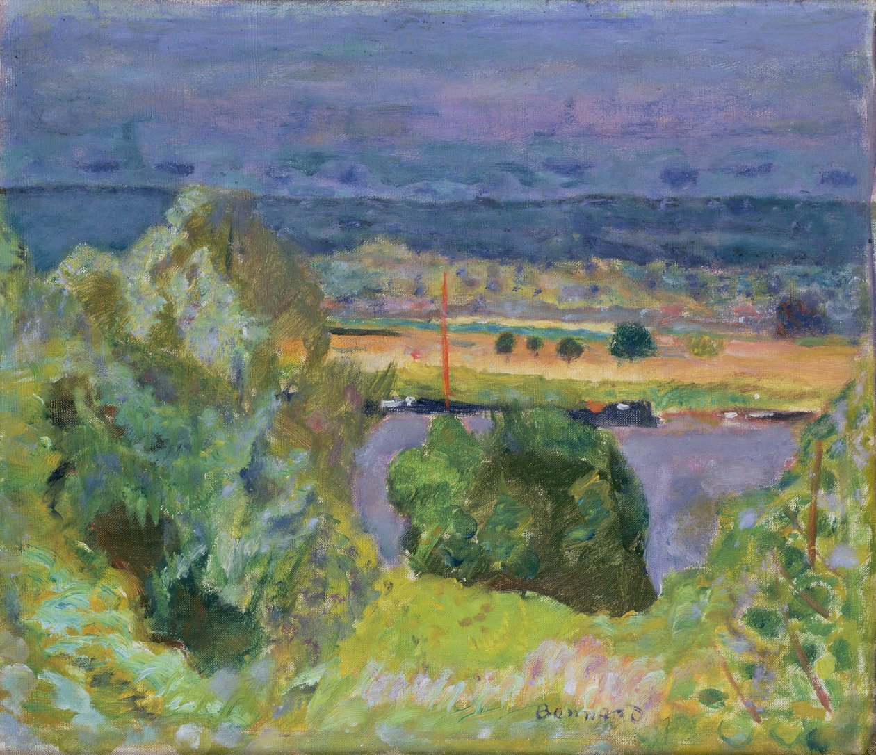 La Seine ve Vernonu od Pierre Bonnard