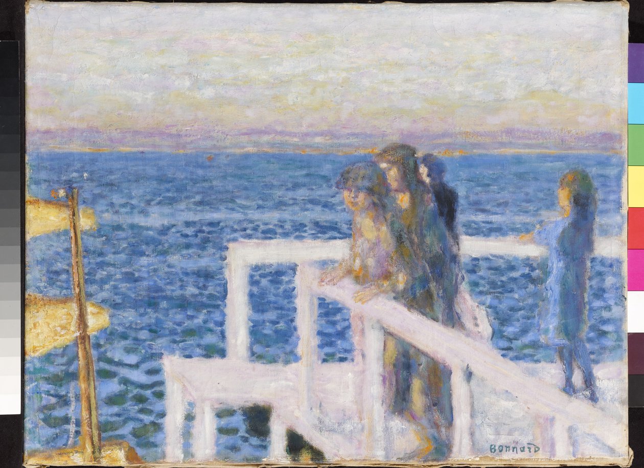 Přistávací plocha v Cannes od Pierre Bonnard