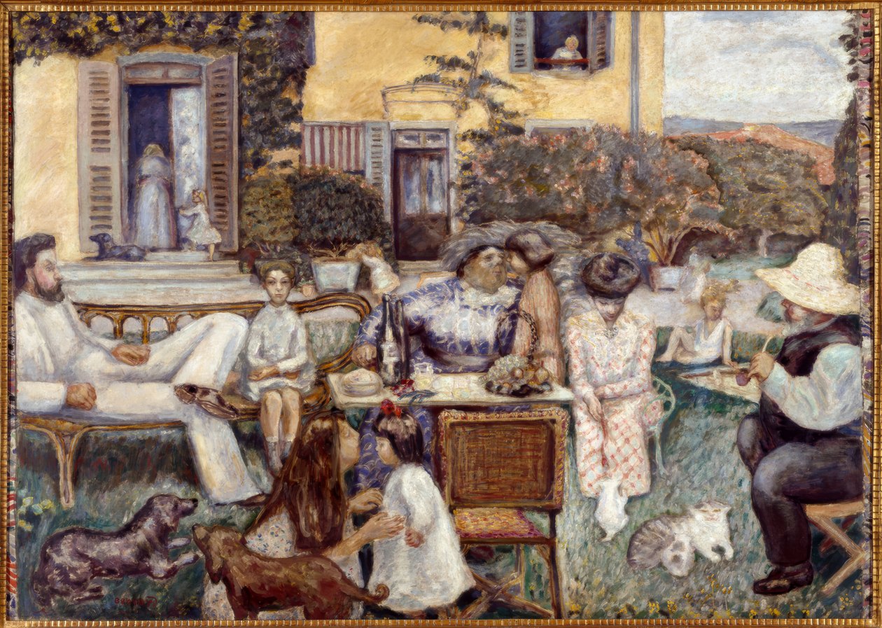 Buržoazní odpoledne od Pierre Bonnard