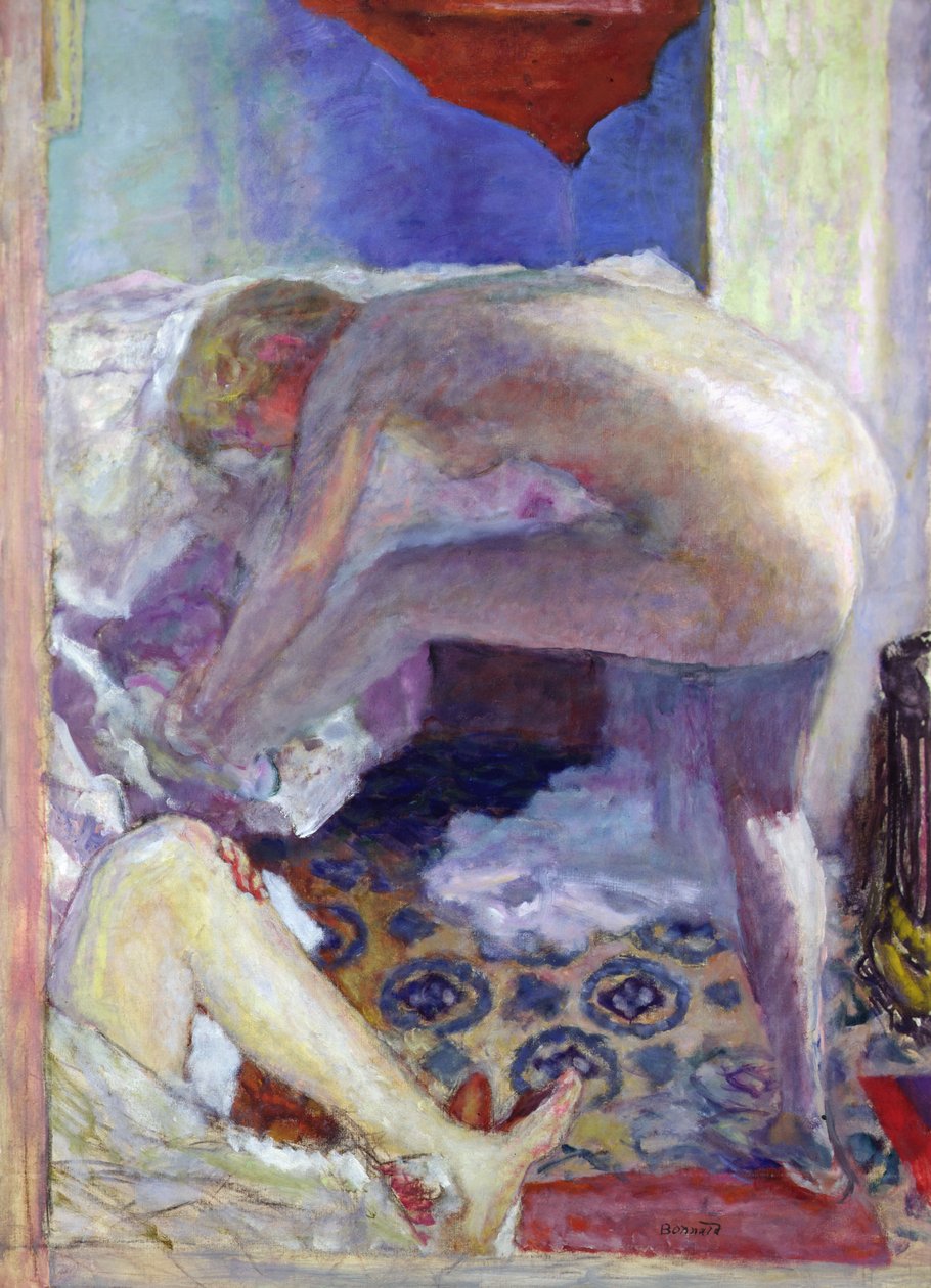 Velký modrý akt od Pierre Bonnard