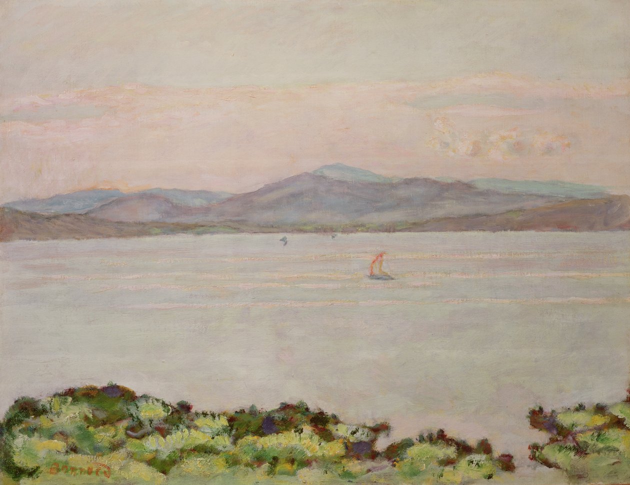 Záliv mezi La Napoule a St. Raphael od Pierre Bonnard