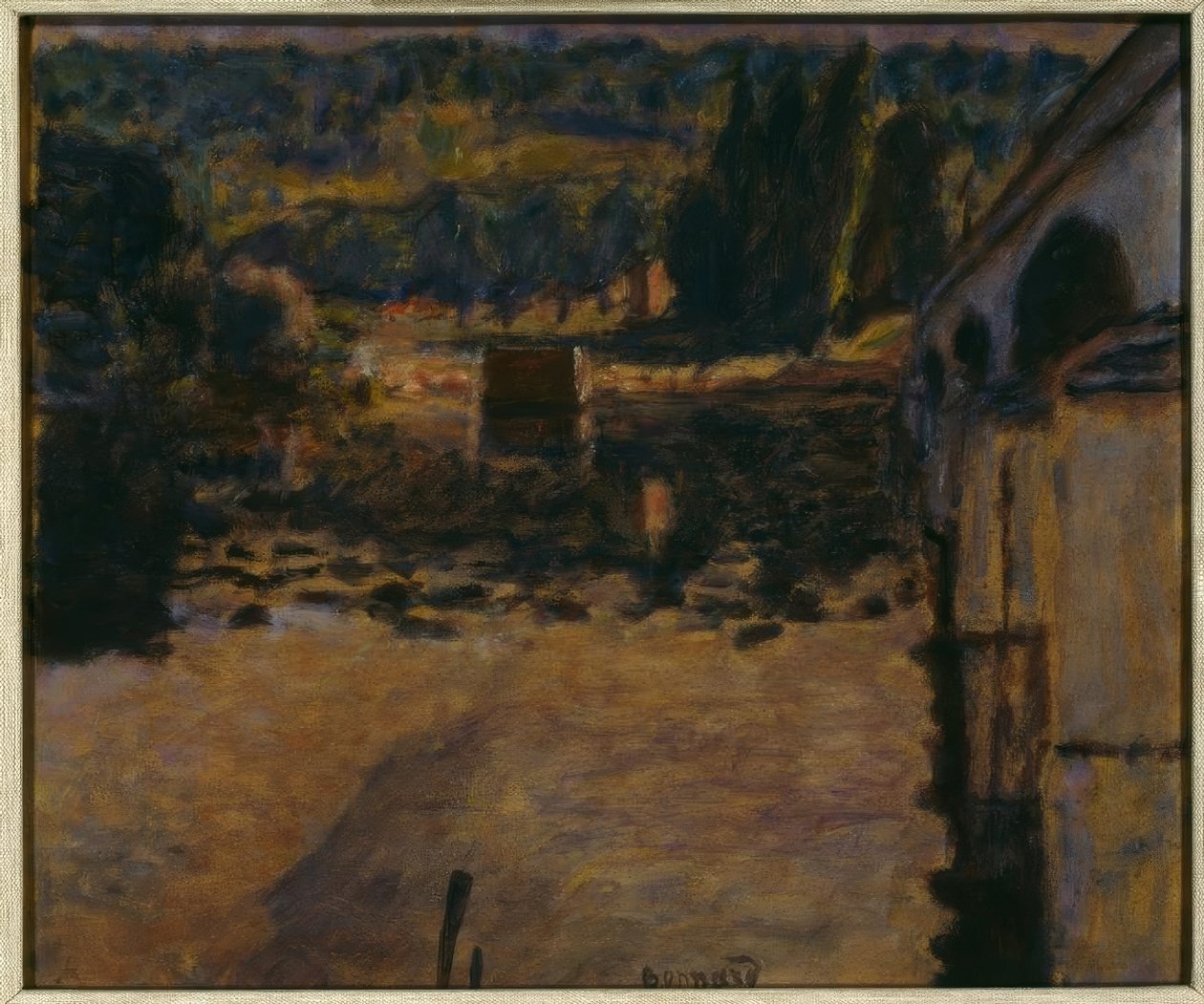 Most ve Vernonu od Pierre Bonnard