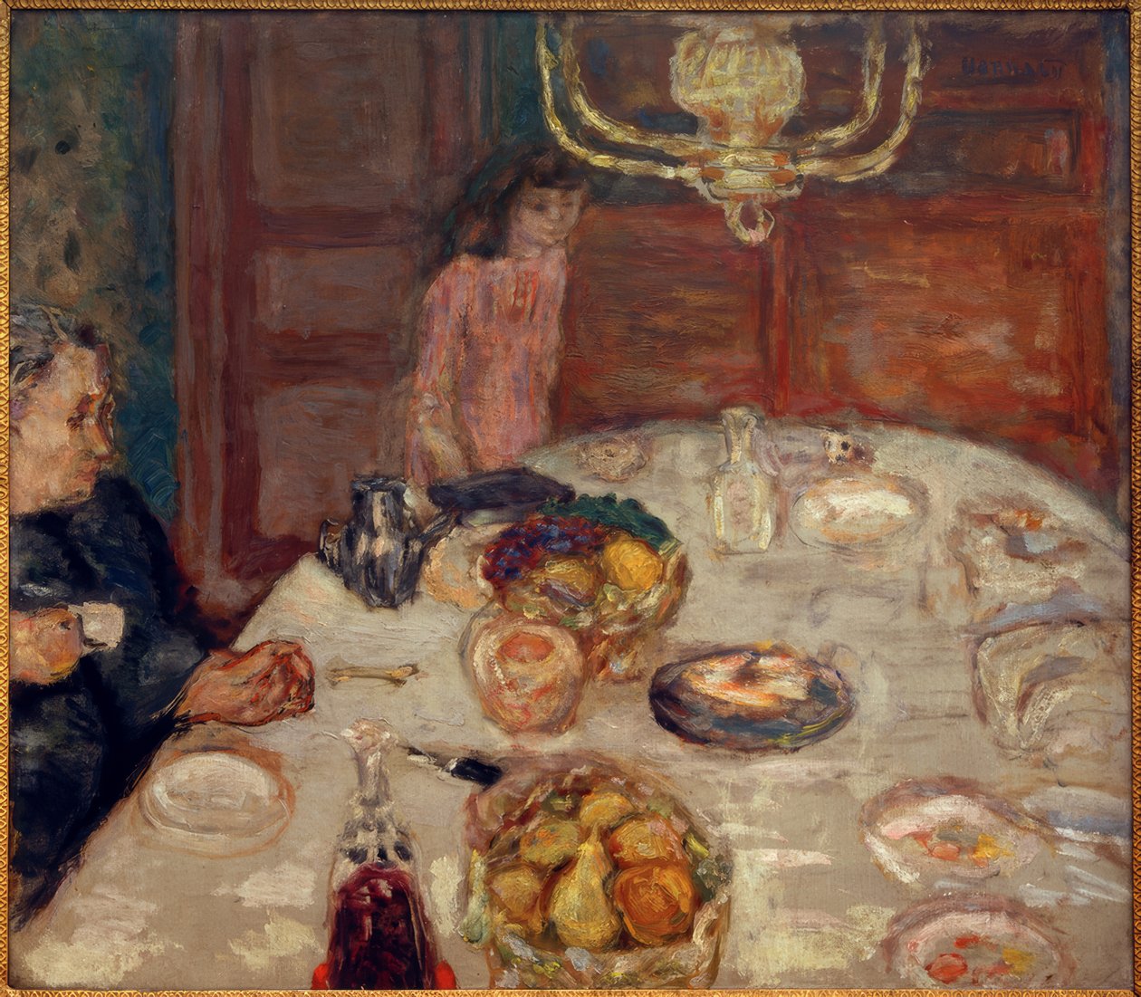 Hrušky (oběd v Grand-Lemps) od Pierre Bonnard