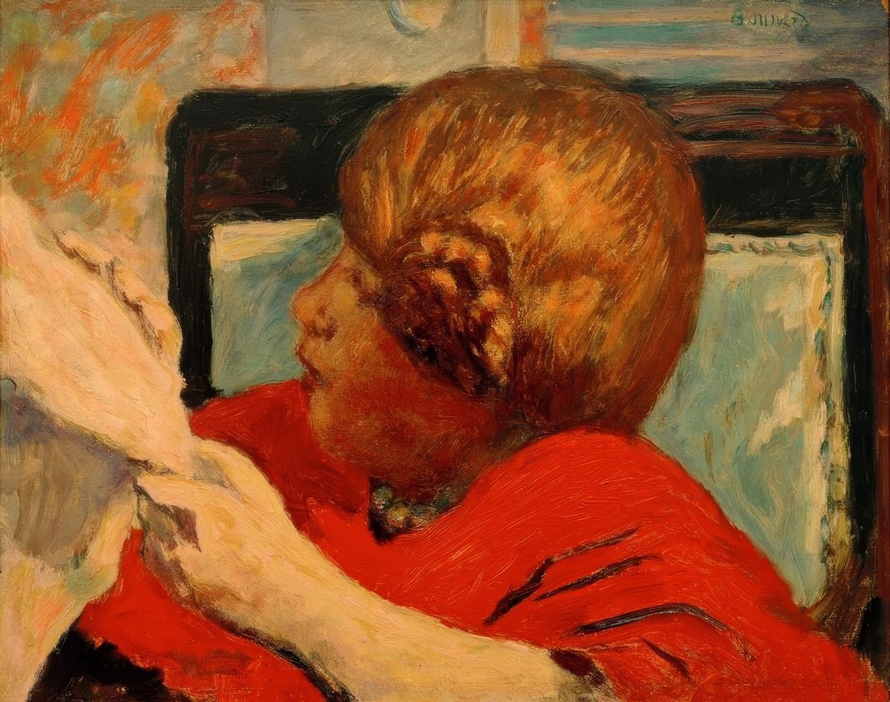 Lesende od Pierre Bonnard