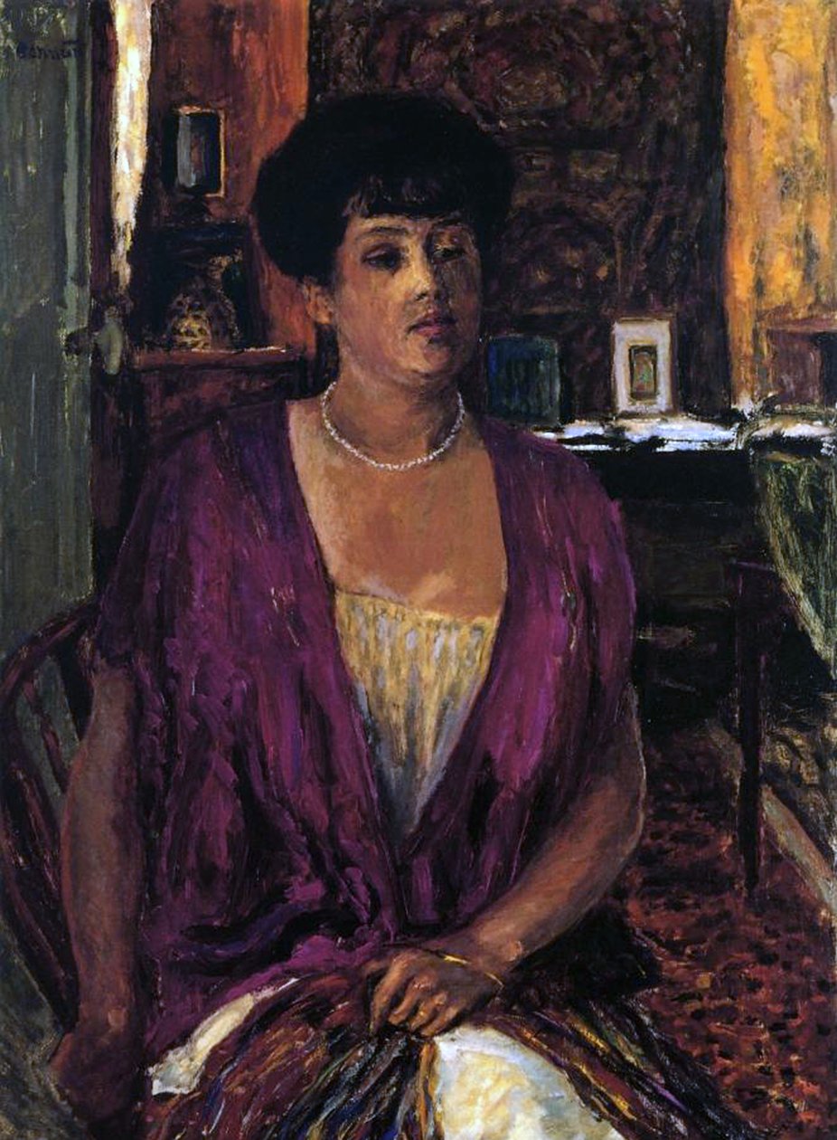 Madame Claude Anet, 1910 od Pierre Bonnard