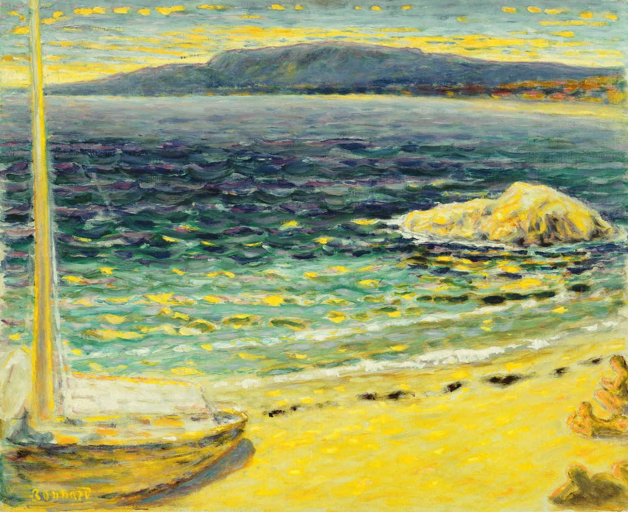Marine, cca 1910 (olej na plátně) od Pierre Bonnard