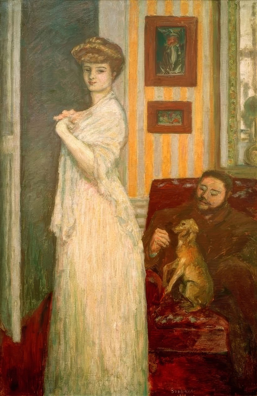 Misia Godebska a Thadée Natanson od Pierre Bonnard