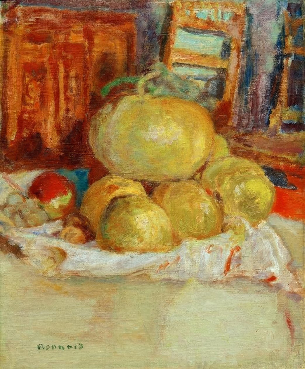 Zátiší s ovocem od Pierre Bonnard