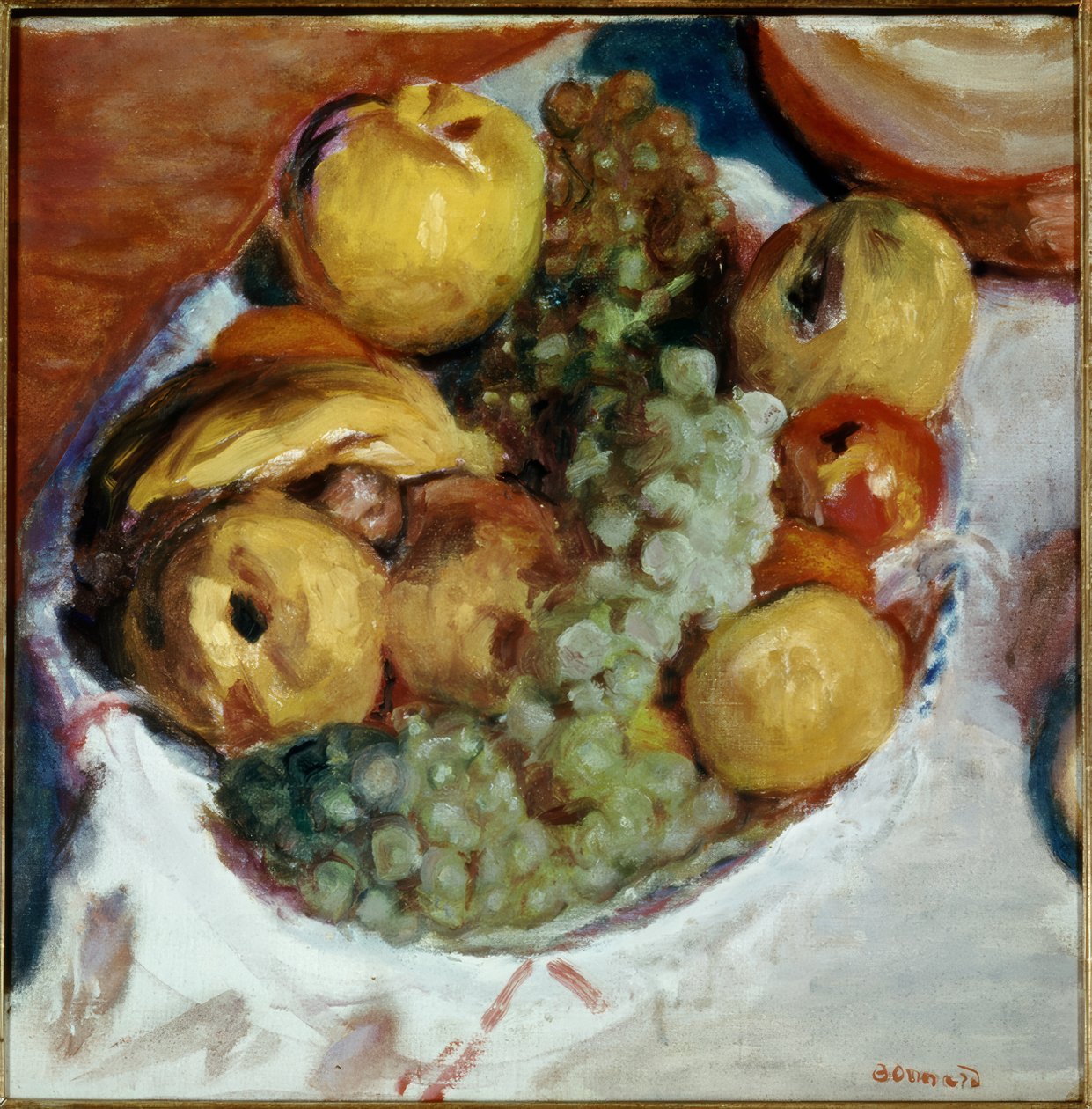 Zátiší, tři hrozny od Pierre Bonnard