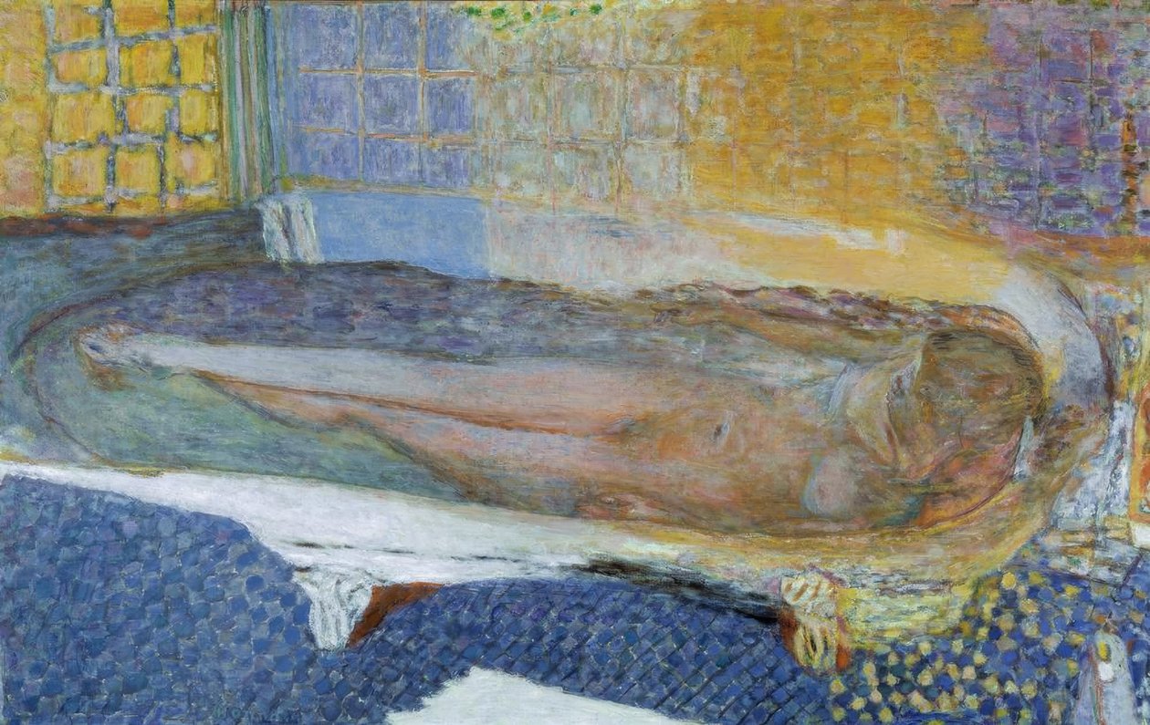 Nahá ve vaně od Pierre Bonnard
