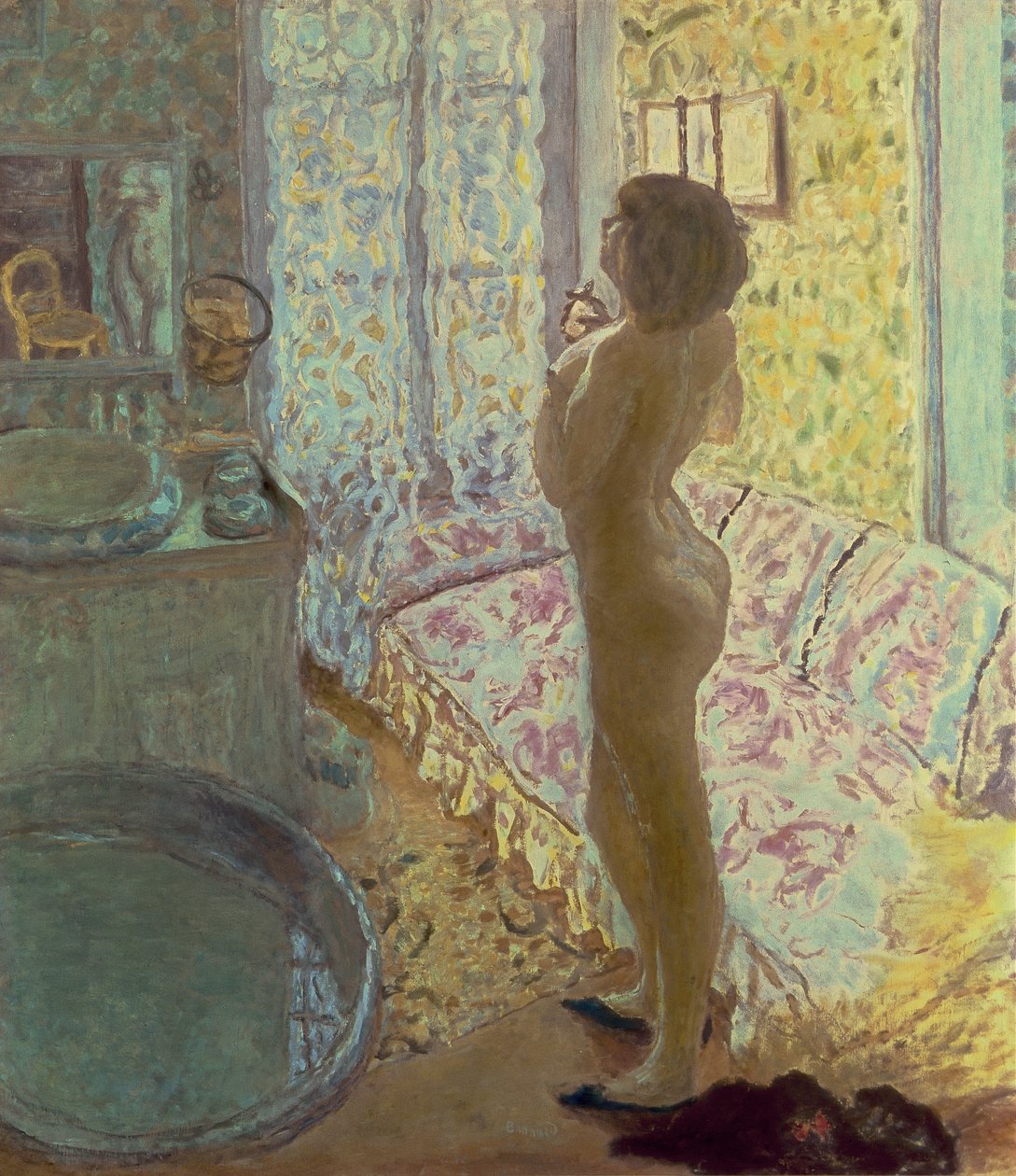 Akt v podsvícení aneb The Eau de Cologne, 1908-09 od Pierre Bonnard
