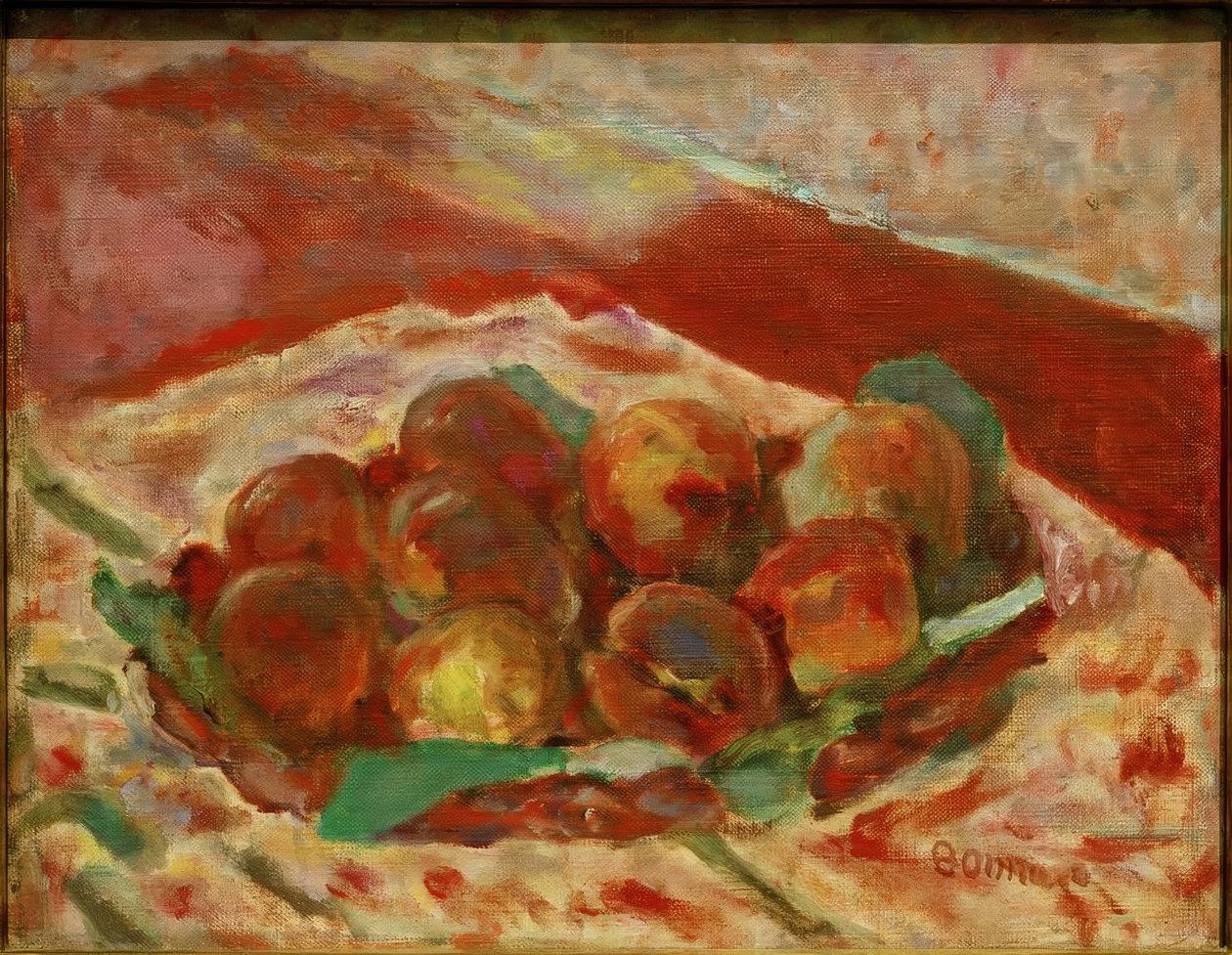 Košík broskví od Pierre Bonnard