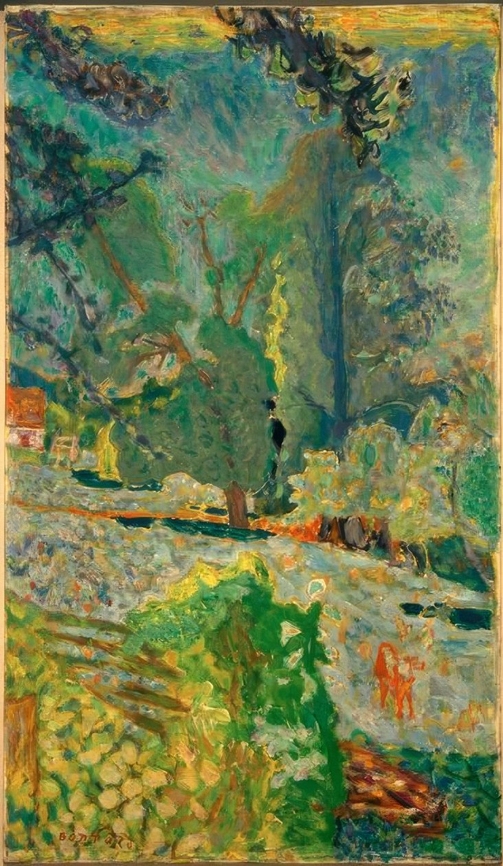 Normanská krajina od Pierre Bonnard