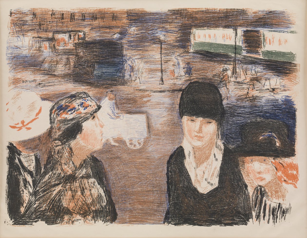 Místo Clichy od Pierre Bonnard