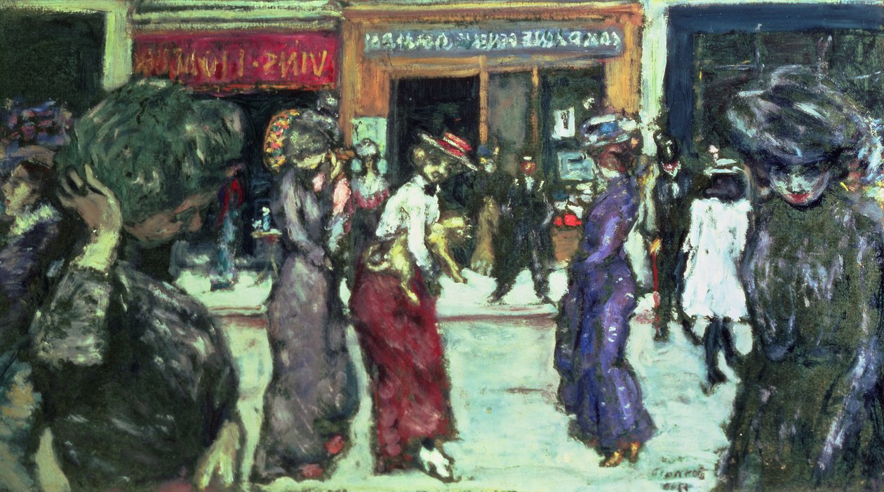 Place Pigalle, Paříž od Pierre Bonnard