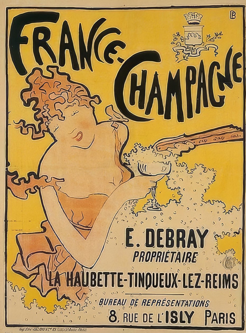 Plakát pro France-Champagne. 1889-1891 od Pierre Bonnard