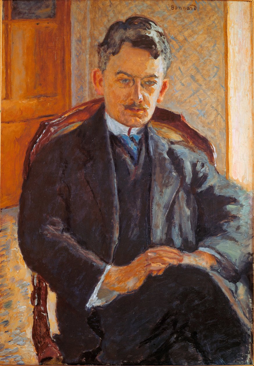 Portrét G.B. Georges Besson: umělecký kritik a sběratel, od Pierre Bonnard