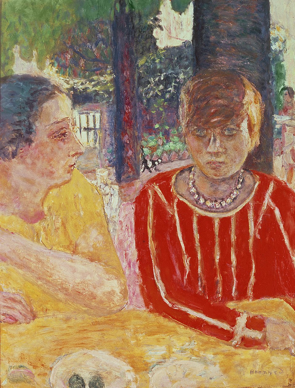 Portrét Madame Reine Natanson a Marthe Bonnard, 1928 od Pierre Bonnard