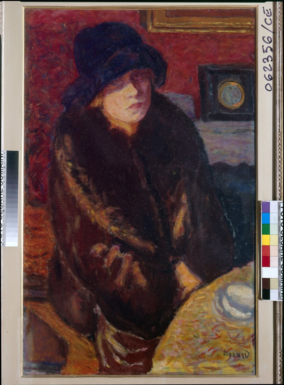 Portrét Marty Bonnardové od Pierre Bonnard